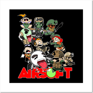 Airsoft Battle Royale Posters and Art